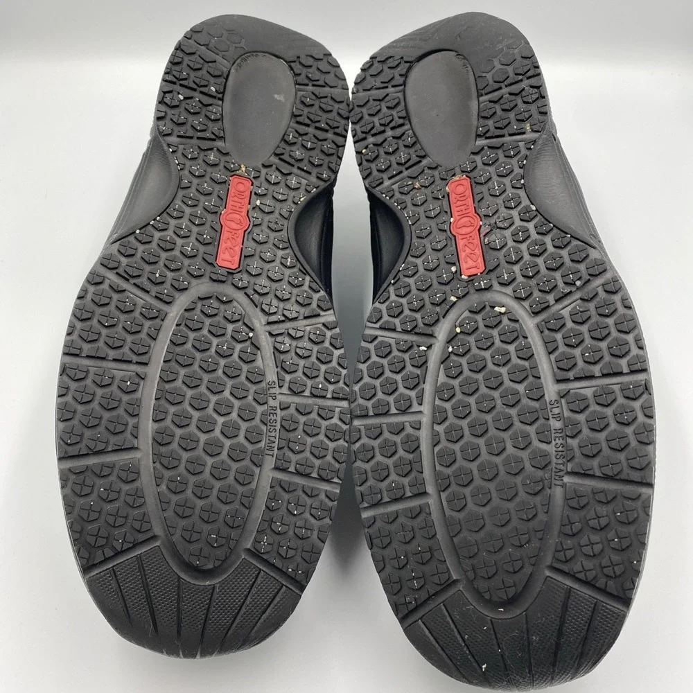 Orthofeet Yari Hands Free Sneaker Mens Sz 13 4E X-Wide Black Walking Shoes 20016